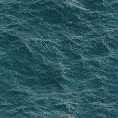 Ultra-detailed seamless ocean waves texture showcasing the dynamic movement of water in vibrant shades of blue