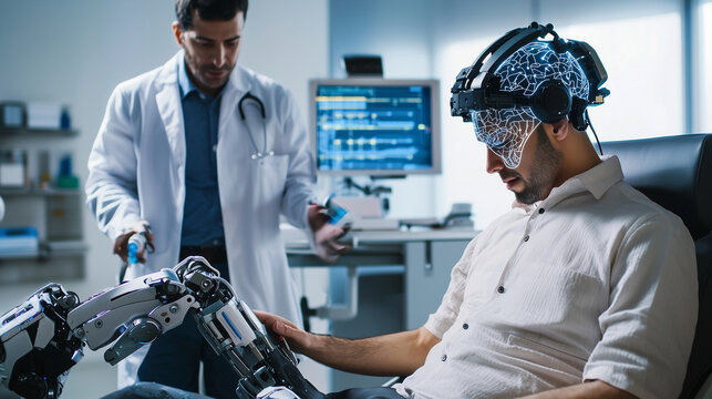Mind Over Machine: Patient Controls Robotic Limb with Brainwaves