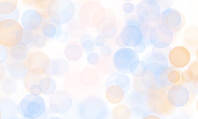 Soft pastel circles blend together creating a calming abstract background for creativity