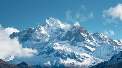 Obraz premium snow covered mountains