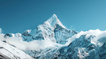 Fototapeta premium snow covered mountains