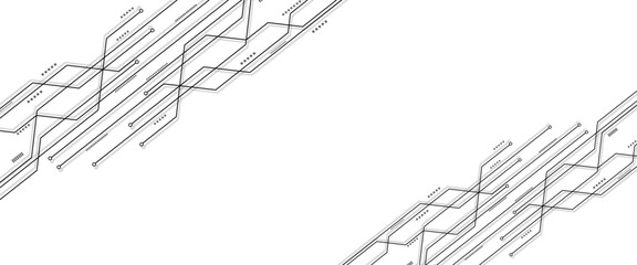 Vector social network and connecting concept. Digital technology futuristic internet network speed connection white background.