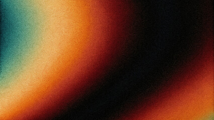 Vintage Film Texture with Warm Color Gradient