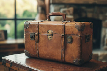 Vintage Travel Suitcase
