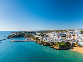 Fototapeta premium Aerial view of Algarve, Portugal, Europe