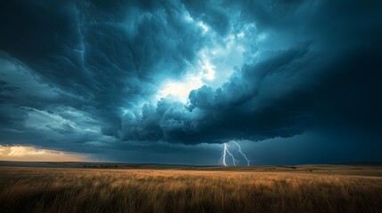 Glitchy digital matrix effect with cascading numbers