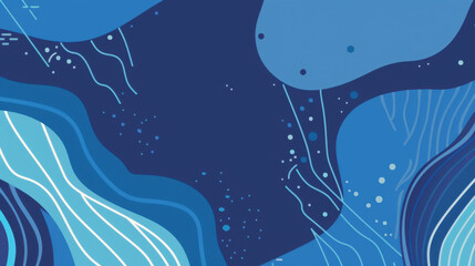 Fototapeta premium light, texture, wallpaper, design, blue, wave, art, digital, pattern, illustration, water, motion, color, backdrop, waves, line, lines, curve, concept, element, style, swirl, technology, backgrounds, 