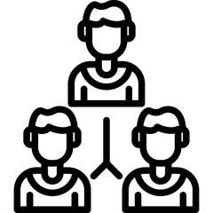 Virtual Peer Support Group Icon