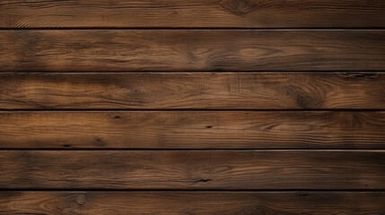 Obraz premium Dark wood texture background. Natural brown wooden surface.