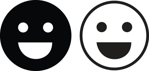 Emoji face icon in flat line set. isolated on transparent background Doodle drawn sketch style. with different expression emotion