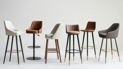 Modern Bar Stools Collection Stylish & Comfortable Seating for Your Home or Business