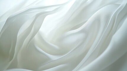 Obraz premium Perfectly Folded American Flag on Soft White Background