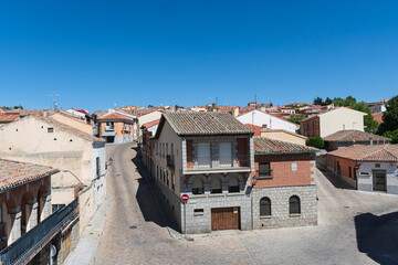 photographs of the landscapes of the Spanish fortified walled city of Ávila