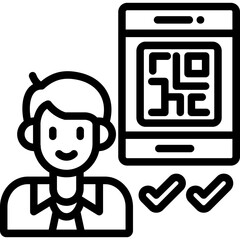 QR Code for Feedback Icon