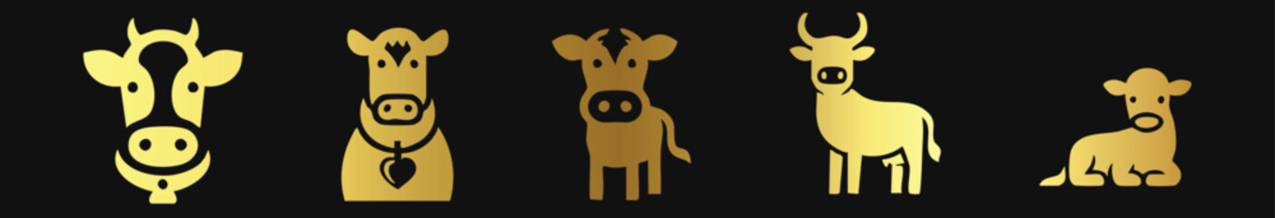 Premium Cow Symbol: Elegance and Sophistication Combined

