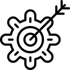 Goal Setting Icon