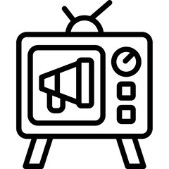 TV Commercial Icon