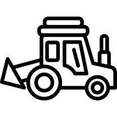 Combine Harvester Icon