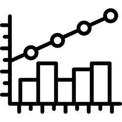 Clustered Bar Chart Icon