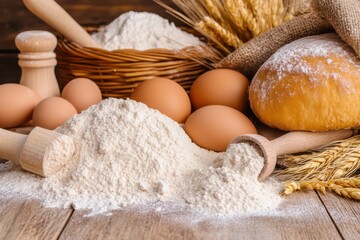 Baking food banner