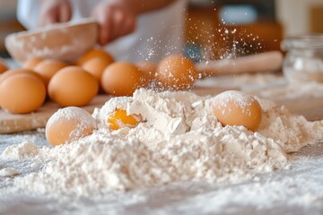 Baking food banner