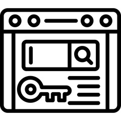 Keyword Density Icon