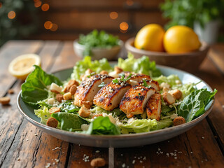 Grilled Chicken Caesar Salad 