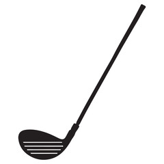 Single Golf Club Illustration Vector Image Great for Sport Designs