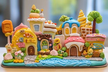 Cake food banner