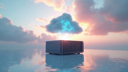 Close-up circuit board embodies ai in the cloud, reflecting distributed systems and cloud computing for nimble, data-driven processes.