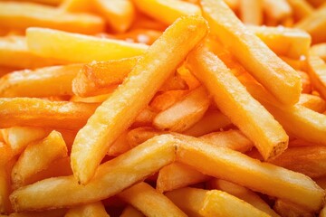 French fries food banner