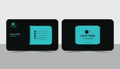 Modern creative business card design