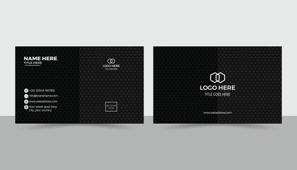 Modern creative business card design