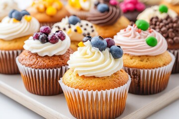 Muffins food banner