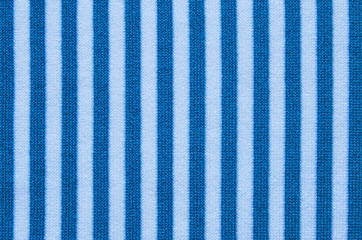 Soft white and blue stripe fabric texture or background