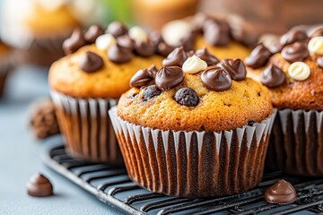 Muffins food banner
