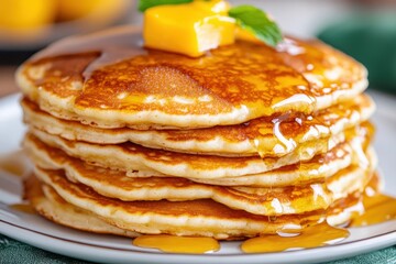 Pancakes food banner