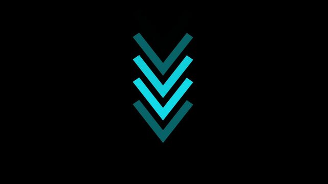 Animation of sweep arrow icon Arrow Ascent A Minimalist Animation