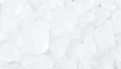 Fototapeta premium Abstract ice crystals on white surface, texture exploration