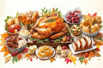 Roasted chicken food banner