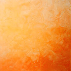 Obraz premium Textured background displaying an orange and light yellow color gradient. Visible brushstrokes create a dynamic, uneven surface. Lighting is soft, highlighting the textural details.