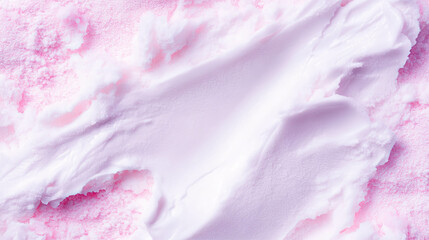 Fototapeta premium Gentle softness of baby powder texture for skincare and wellbeing designs