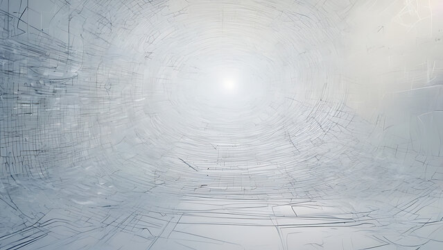 Digital Backdrop for Tech, AI, Neural Networks, Data Encryption & Science.