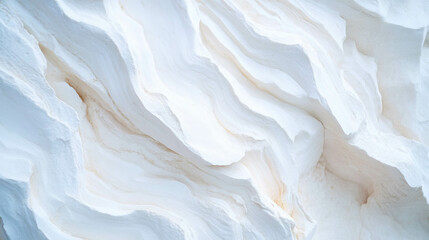 Obraz premium Light limestone texture with smooth layered patterns for design and background uses