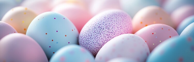 colorfull easter eggs for background