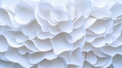 Intricate paper cutouts texture with layered abstract design for creative backgrounds