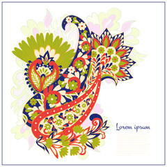 Obraz premium abstract floral background