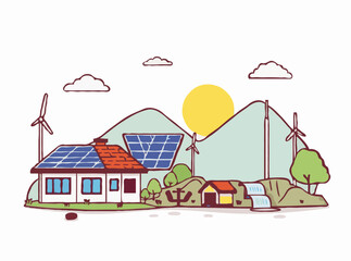 Alternative Energy Generation: Solar, Wind, and Hydro Power