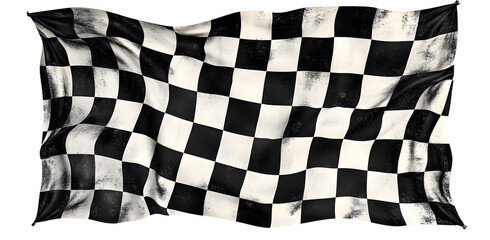 Obraz premium Checkered flag, race flag background