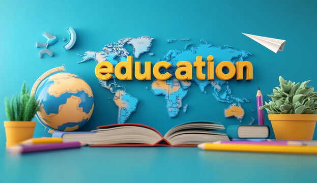 International Day of Education Illustration banner design
- Powered by Adobe